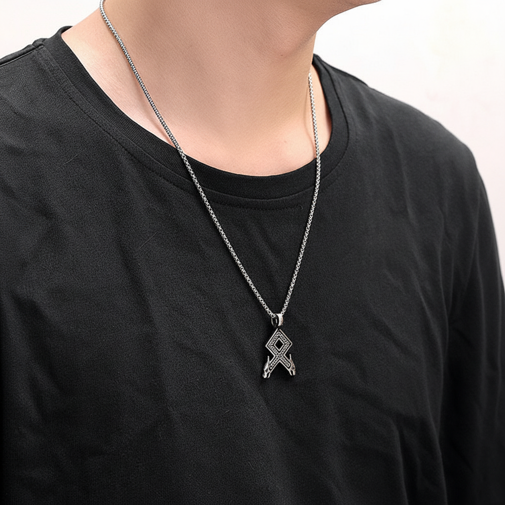 Viking pendant lifestyle shot
